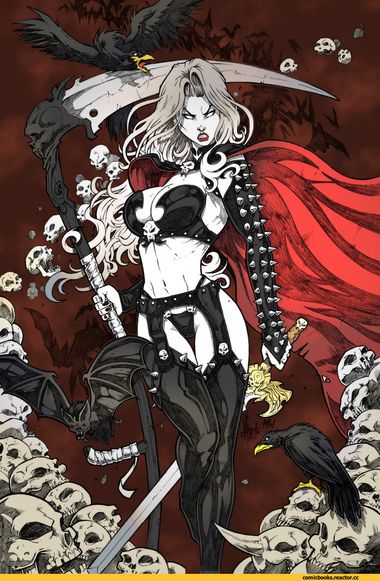 ,Lady Death,Леди Смерть,Comic Books,Комиксы, графические новеллы, романы,фэндомы,mike walls