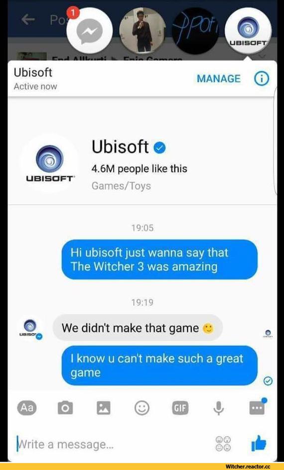 ,Ubisoft,The Witcher 3 Wild Hunt,The Witcher,Ведьмак, Witcher,фэндомы