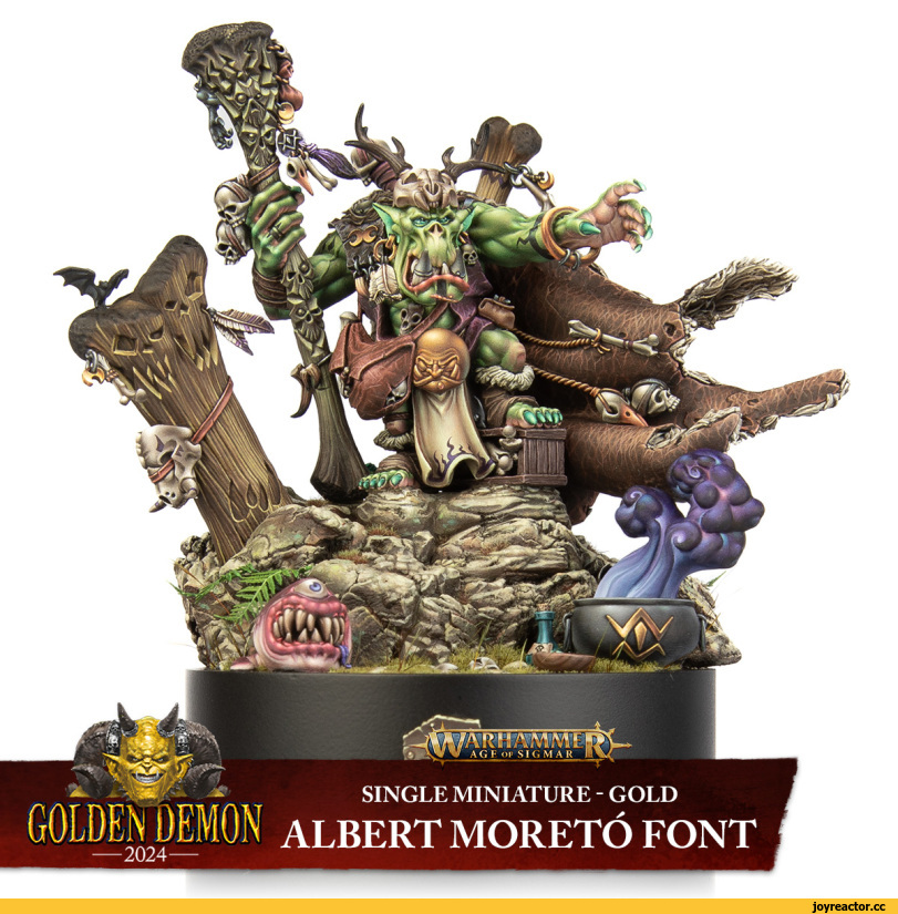 ﻿GOLDEN DEMON albert moretó font
—2024—,длиннопост,Miniatures (Wh 40000),Warhammer 40000,wh40k, warhammer 40k, ваха, сорокотысячник,фэндомы,Miniatures (AoS),Age of Sigmar,Warhammer Fantasy,Warhammer FB,Miniatures (Wh FB),Miniatures (Wh 30000),games workshop,warhammer,Игры,golden demon