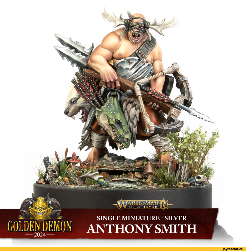 ﻿• AGE op SIGMAR IS
-2024—
SINGLE MINIATURE - SILVER
ANTHONY SMITH,длиннопост,Miniatures (Wh 40000),Warhammer 40000,wh40k, warhammer 40k, ваха, сорокотысячник,фэндомы,Miniatures (AoS),Age of Sigmar,Warhammer Fantasy,Warhammer FB,Miniatures (Wh FB),Miniatures (Wh 30000),games workshop,warhammer